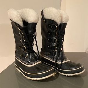 Sorel Black Winter Boots Size 9